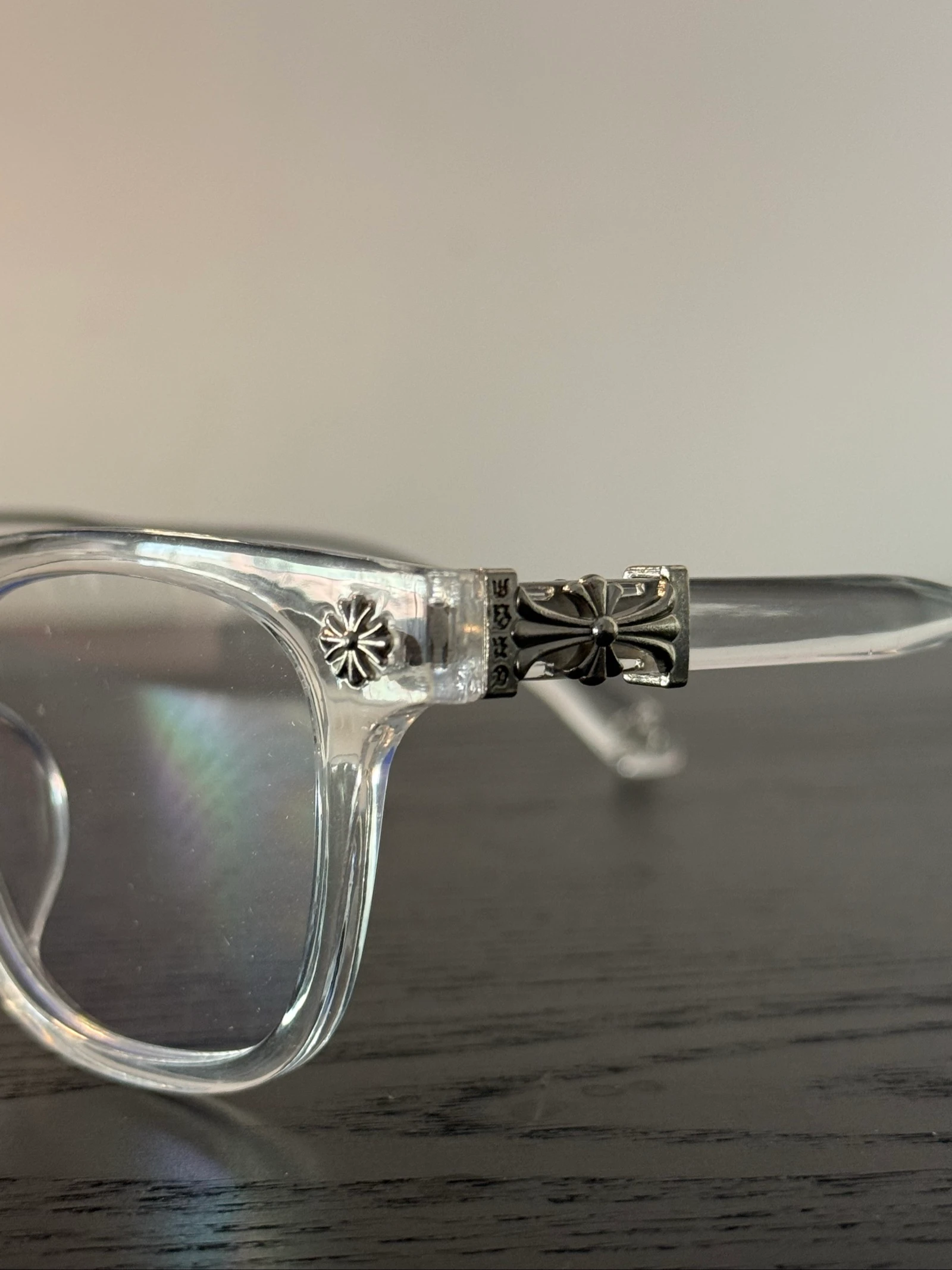Lunettes style Chrome Hearts – photo 3